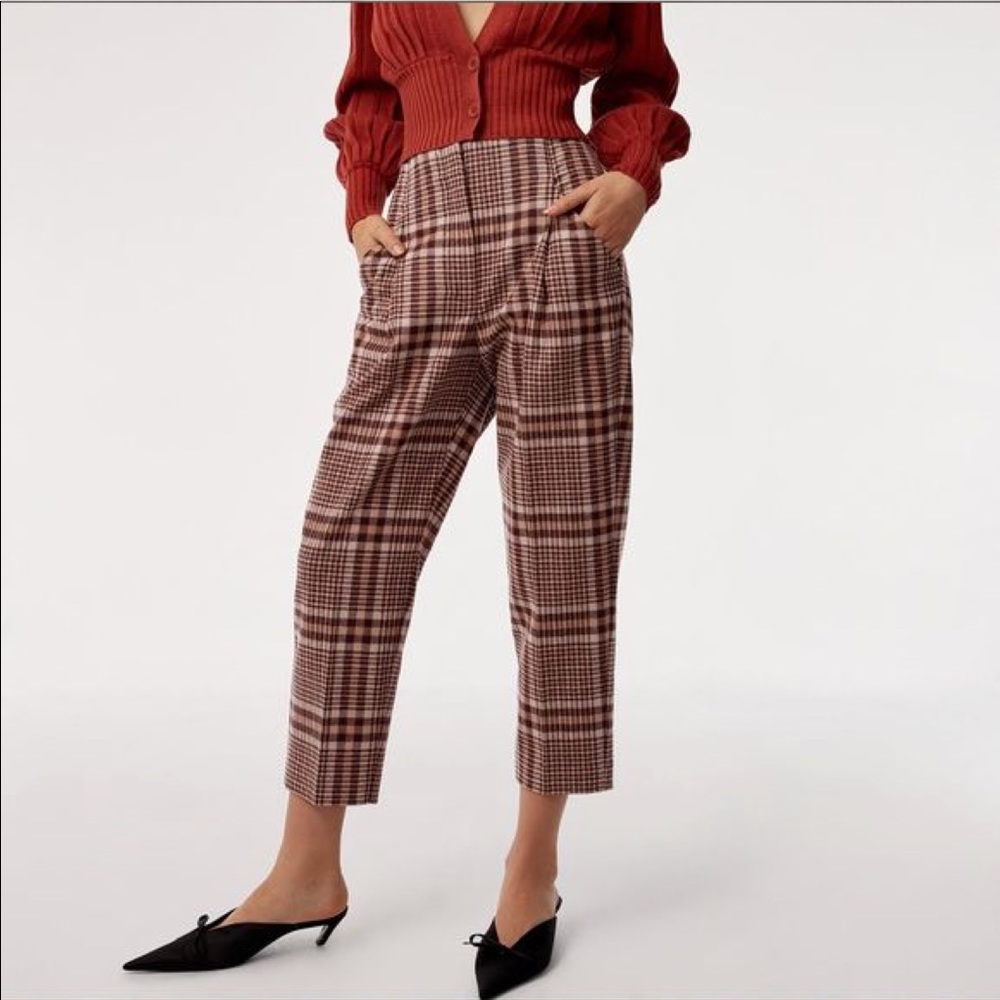 Wilfred Chambery Plaid Pants